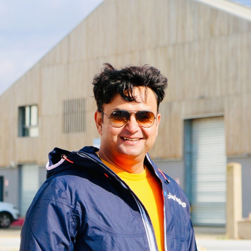 Kapil Sharma, founder of QuickKOT